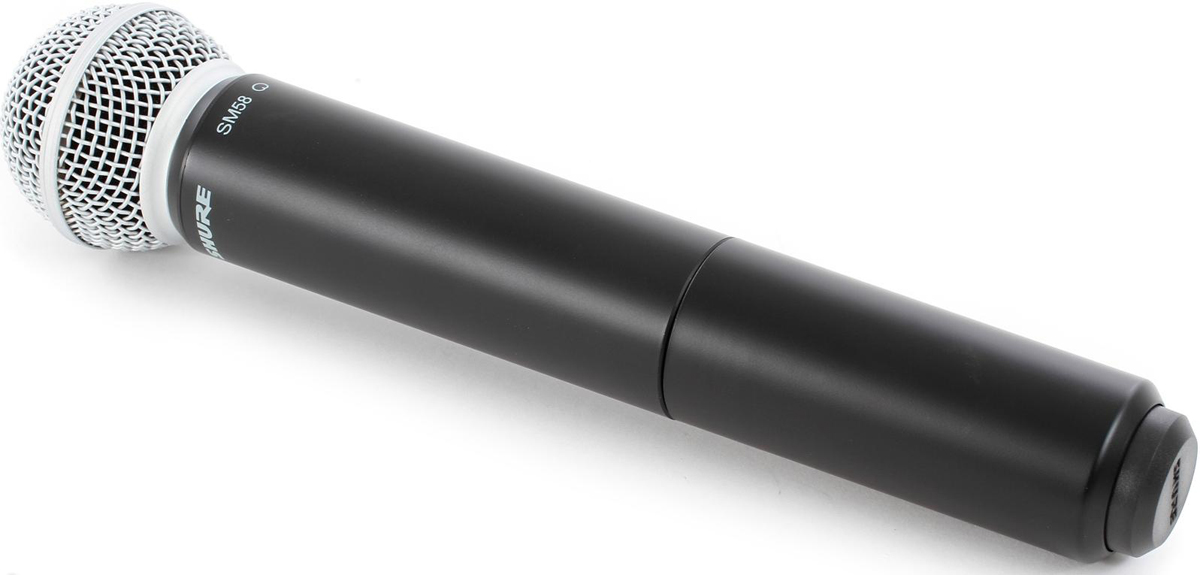 Shure BLX2/PG58 K3E - ручной передатчик для радиосистем с капсюлем динамического микрофона PG58 (Black) купить в интернет-магазине icover