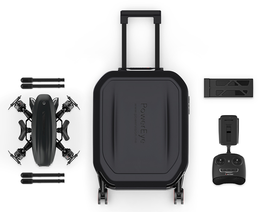 Квадрокоптер PowerVision PowerEYE PV-PEY10 (Black) купить в интернет-магазине icover