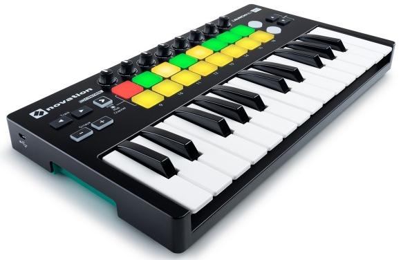 MIDI-клавиатура Novation Launchkey Mini mk2 A059773 (Black) купить в интернет-магазине icover