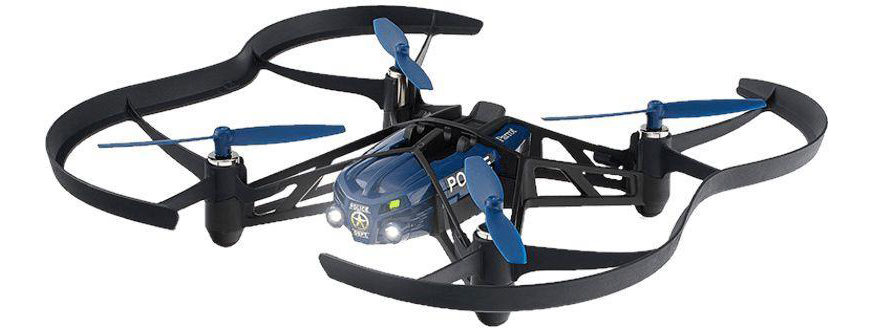 Parrot Minidrone Airborne Night Maclane - квадрокоптер (Blue) купить в интернет-магазине icover