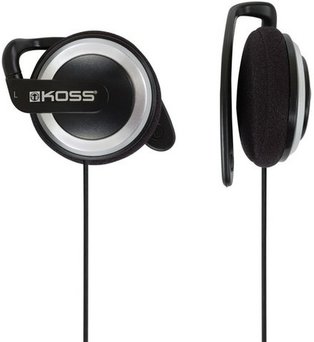 Koss KSC21 - накладные наушники-клипсы с заушным креплением (Black) купить в интернет-магазине icover
