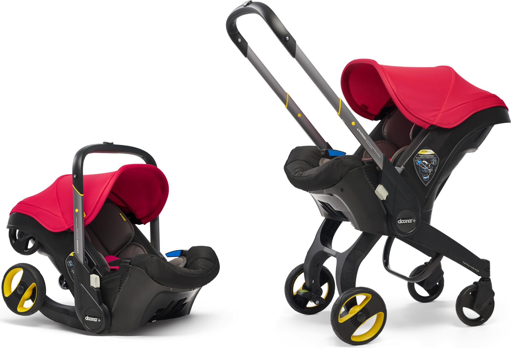 

Коляска-автокресло Doona Infant Car Seat 0+ (Flame Red)