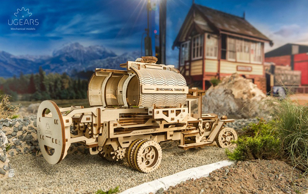 3D-пазл UGears Автоцистерна (70021) купить в интернет-магазине icover