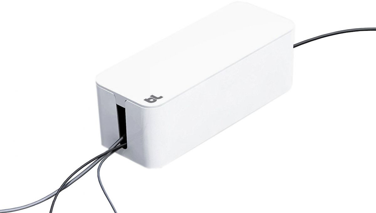 Органайзер для проводов Bluelounge CableBox BLUCB-01-WH (White) купить в интернет-магазине icover