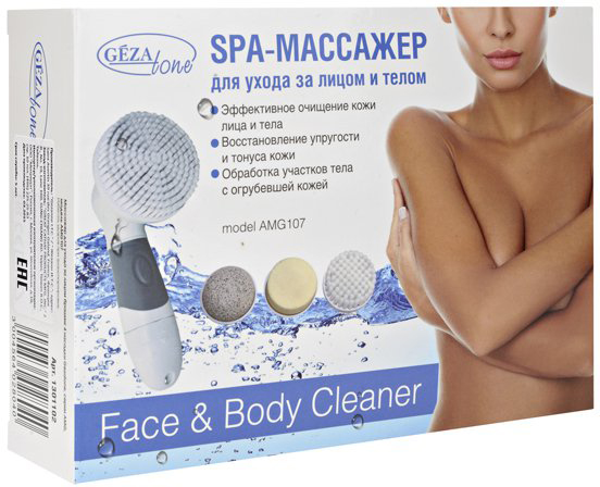 Gezatone SPA-массажер для ухода за лицом и телом AMG 107 (White) купить в интернет-магазине icover
