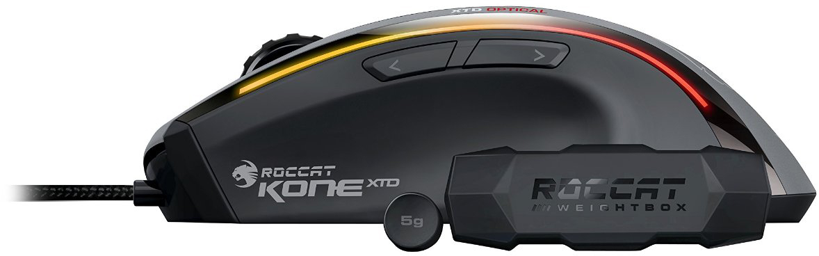 Roccat Kone XTD Optical (ROC-11-811) - игровая мышь (Black) купить в интернет-магазине icover