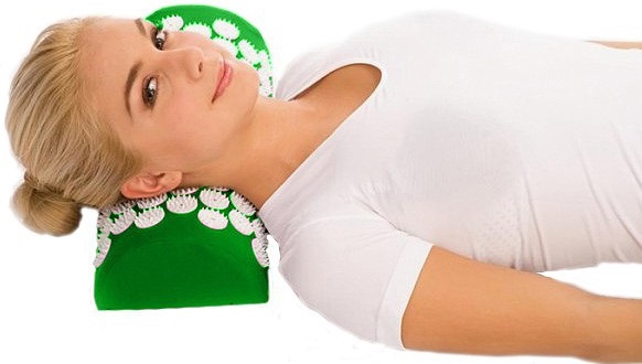 Medisana Ommassage Yantra Pillow (207-022) - массажная подушка (Green) купить в интернет-магазине icover