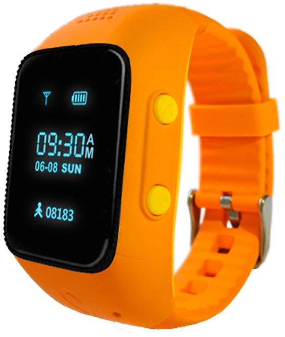 MyRope R12 - детские умные часы (Orange) купить в интернет-магазине icover