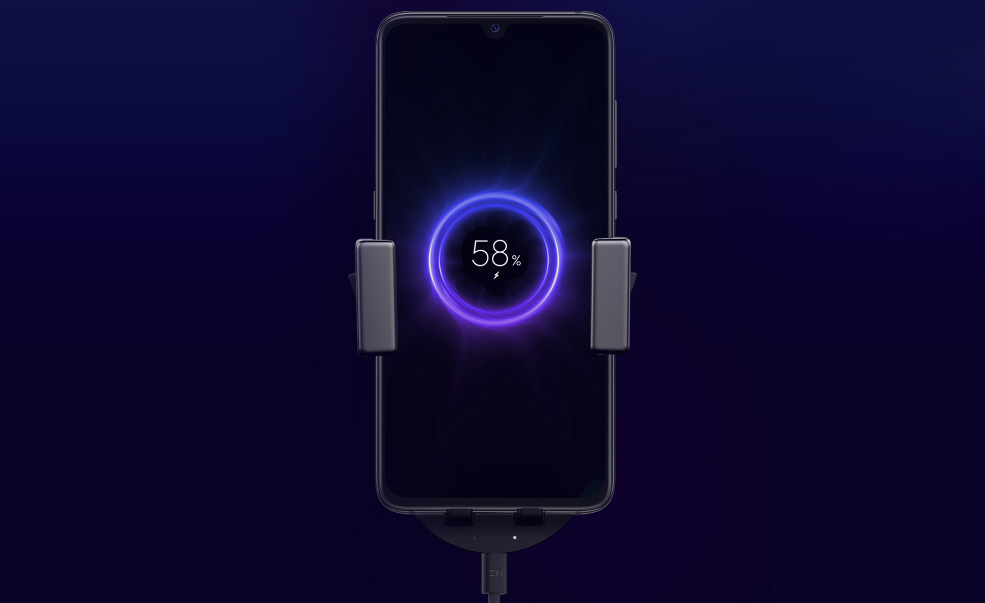 Автомобильный держатель Xiaomi ZMI Wireless Charging Car Holder (WCJ10) купить в интернет-магазине icover