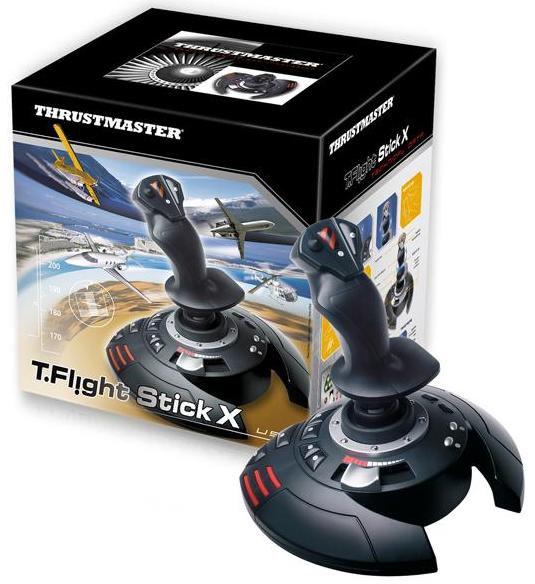 Thrustmaster T-Flight Stick X (2960694) - джойстик (Black) купить в интернет-магазине icover