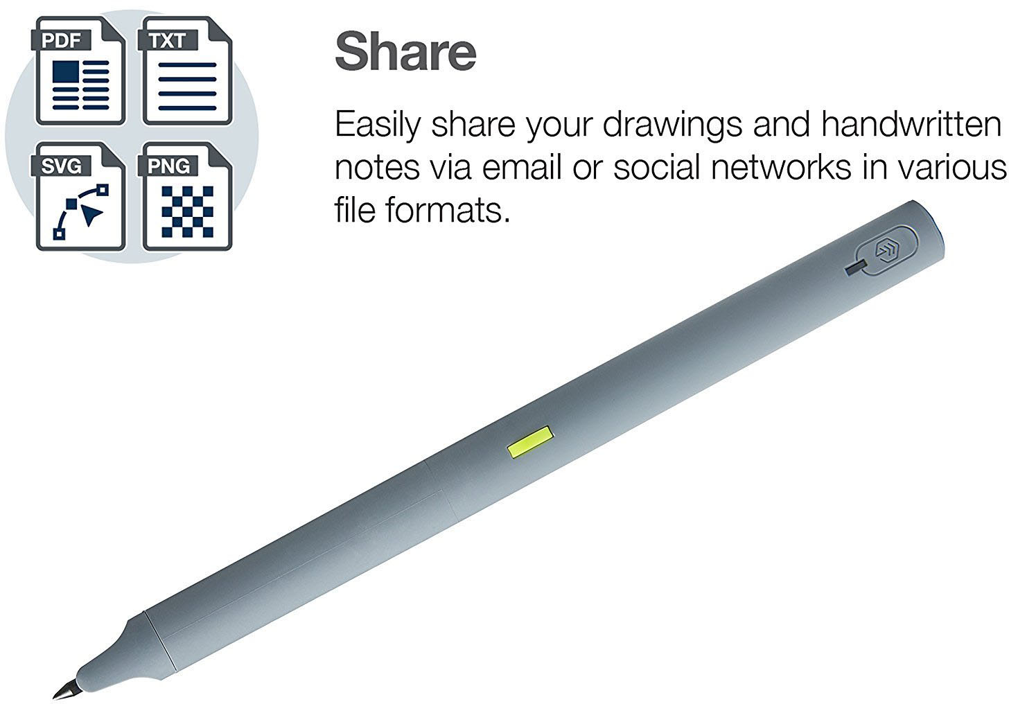 Neo SmartPen смарт-ручка Neo SmartPen M1 (Grey) купить в интернет-магазине icover