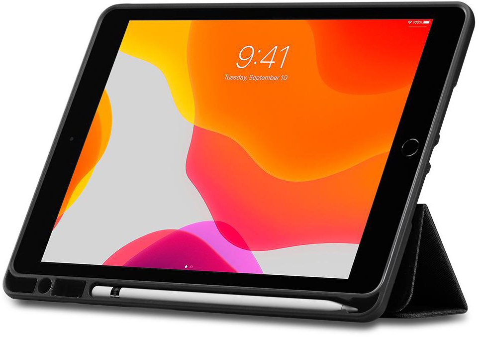 Чехол Spigen Urban Fit (ACS01060) для iPad 10.2" (Black) купить в интернет-магазине icover