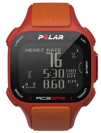 Polar RC3 GPS - пульсометр (Red) купить в интернет-магазине icover