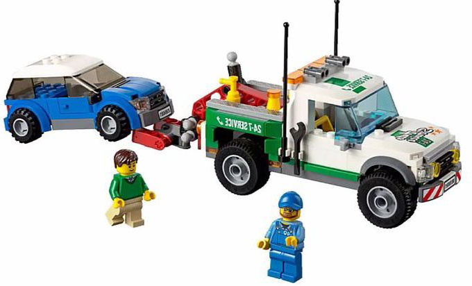 Lego City Pickup Tow Truck (60081) - эвакуатор купить в интернет-магазине icover