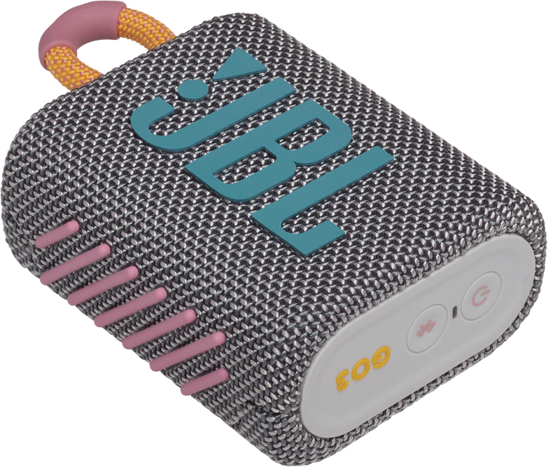 Портативная акустика JBL Go 3 (Grey) купить в интернет-магазине icover