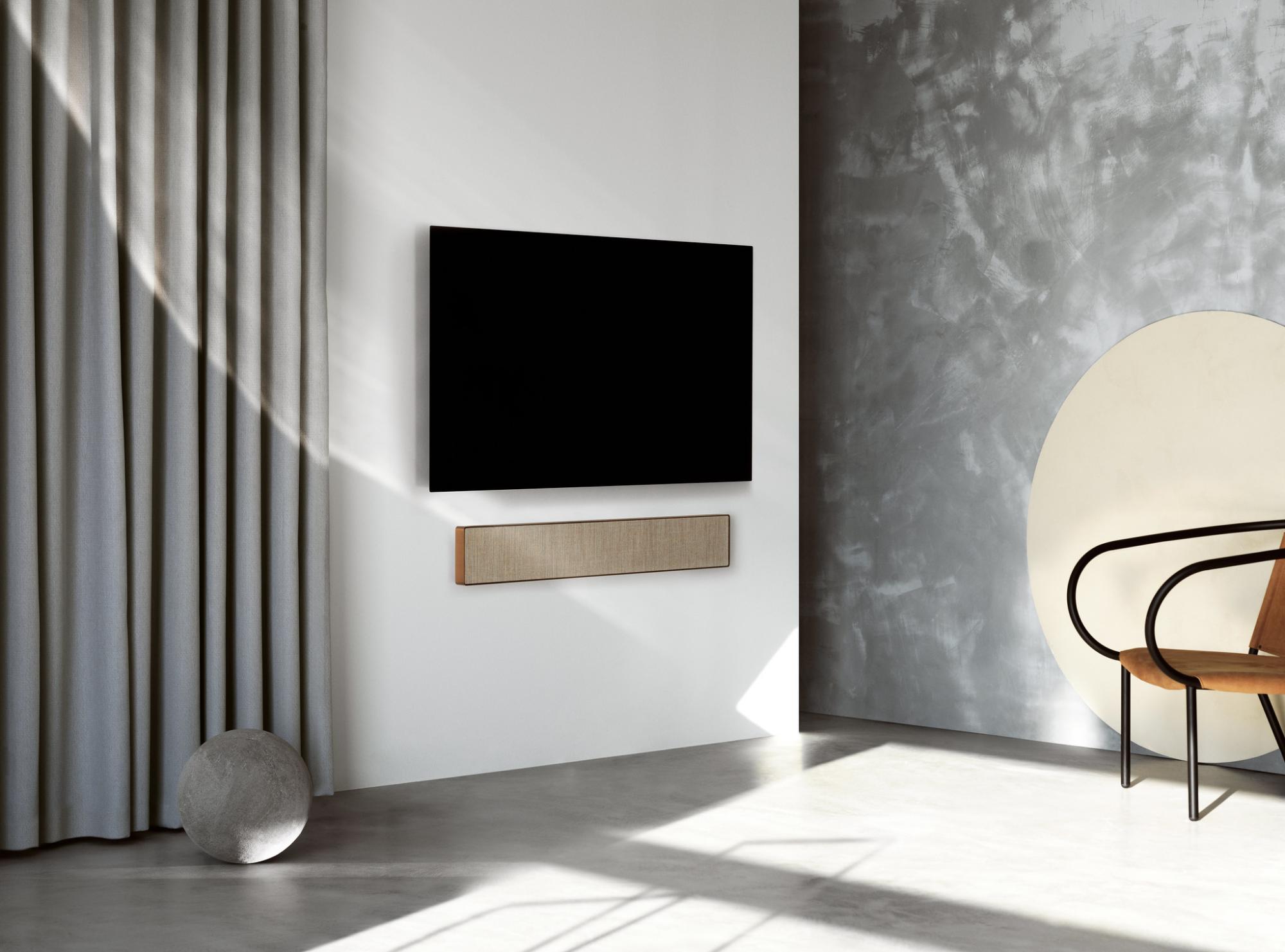 Саундбар Bang & Olufsen BeoSound Stage (Bronze Tone/Warm Taupe) купить в интернет-магазине icover