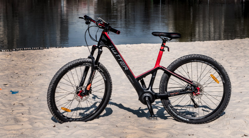 Электровелосипед Twitter TW-E9L (Black/Red) купить в интернет-магазине icover