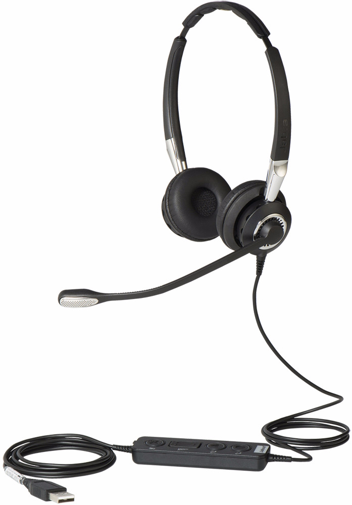 

Проводная гарнитура Jabra BIZ 2400 II Duo USB MS 2499-823-309 (Black)
