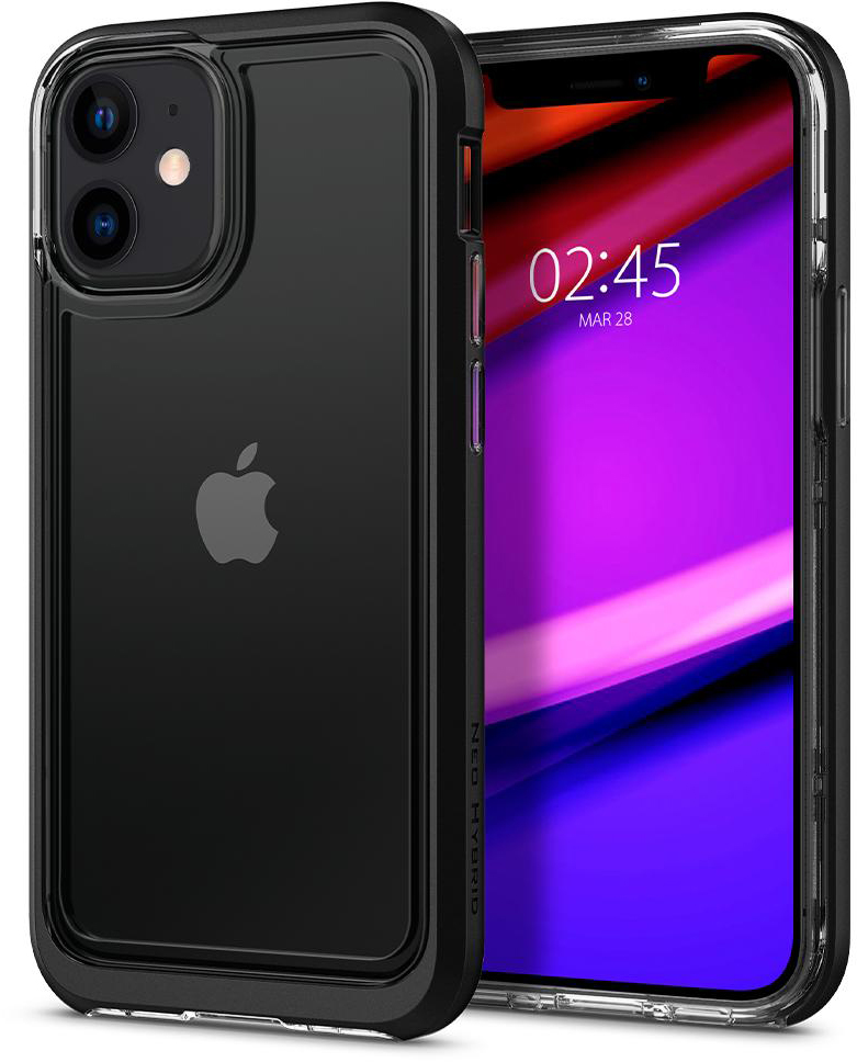 

Чехол Spigen Neo Hybrid Crystal (ACS01749) для iPhone 12 Mini (Black)