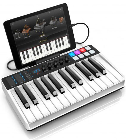 MIDI-клавиатура IK Multimedia iRig Keys I/O 25 купить в интернет-магазине icover