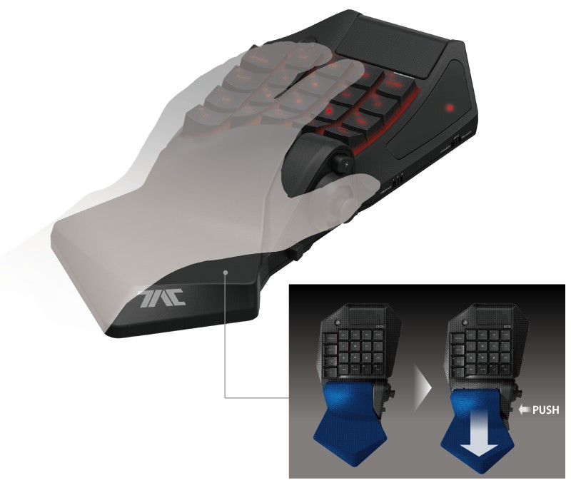 Hori T.A.C. Pro (PS4-053E) - игровая мышь и кейпад для PS4 купить в интернет-магазине icover