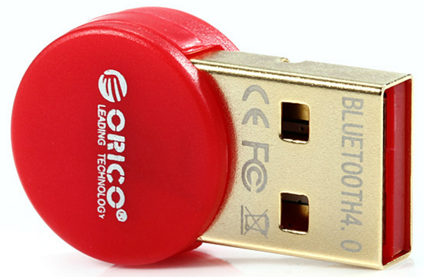 Bluetooth-адаптер Orico BTA-406 (Red) купить в интернет-магазине icover
