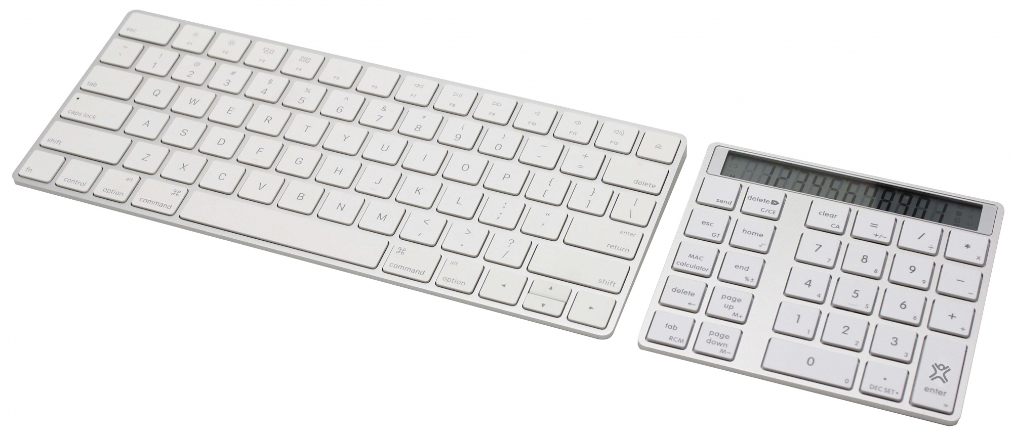 Цифровой блок с калькулятором Xtrememac Bluetooth Numpad Calculator XWH-CMN-83 (Silver) купить в интернет-магазине icover