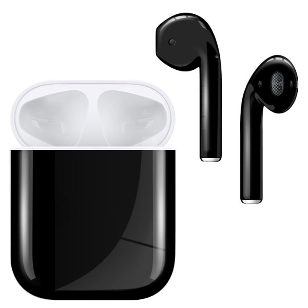 Беспроводные наушники Apple AirPods Color (Gloss Black) купить в интернет-магазине icover