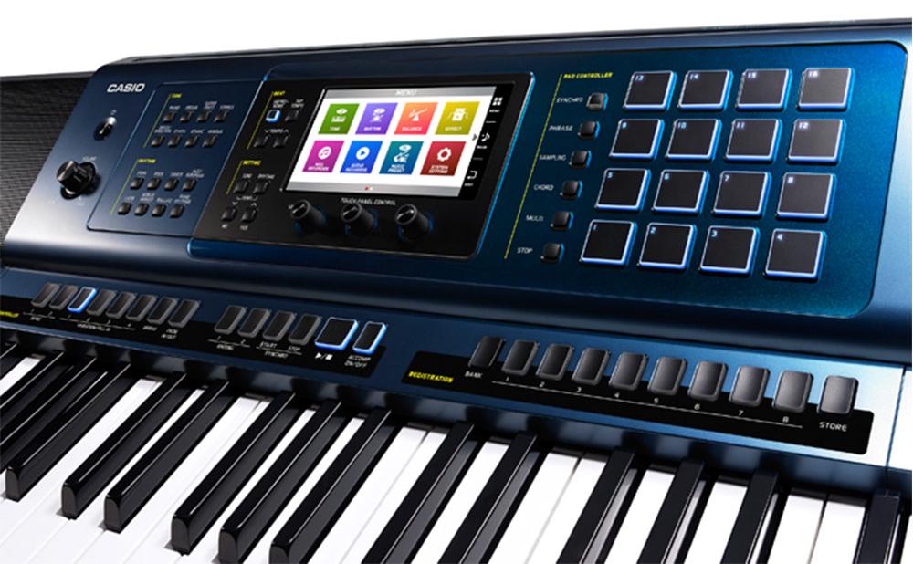 Casio MZ-X500 (A062353) - синтезатор (Dark blue) купить в интернет-магазине icover