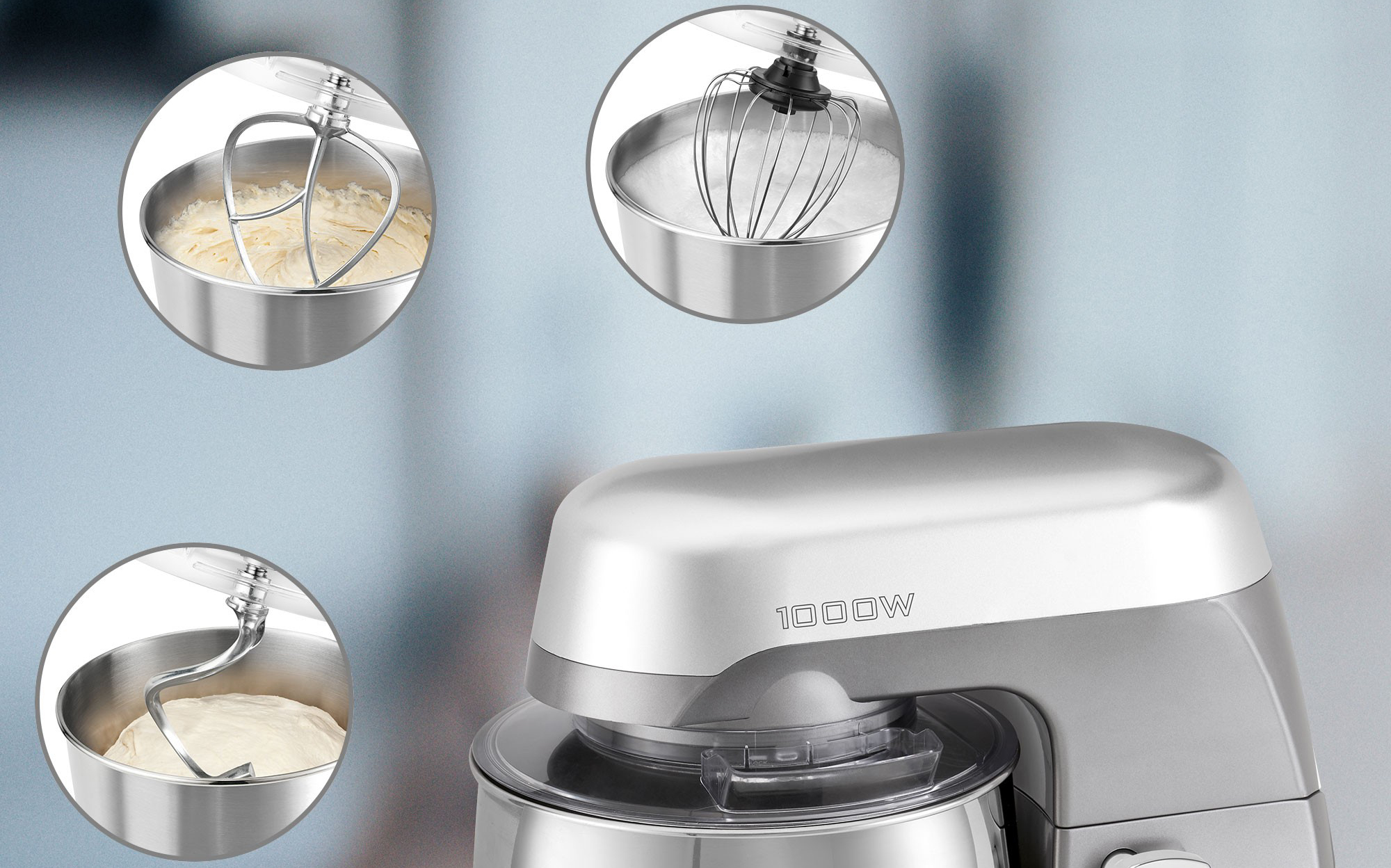 Кухонный комбайн Bomann KM 6009 CB (Titan) купить в интернет-магазине icover