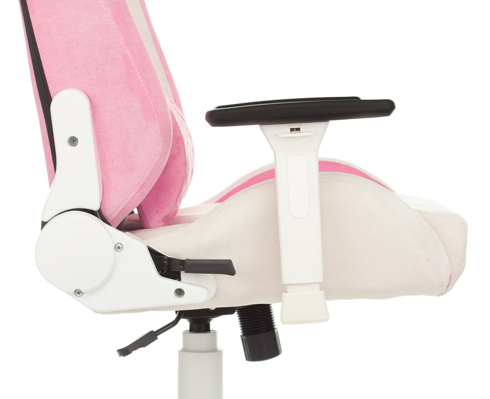 Игровое кресло Бюрократ Zombie EPIC PRO Fabric (White/Pink) купить в интернет-магазине icover