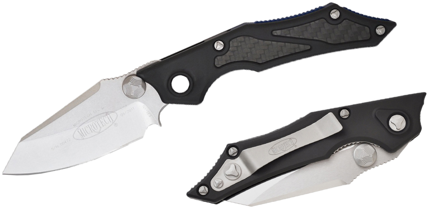 Microtech Select Fire M/A (MT/129-10) - cкладной нож (Black) купить в интернет-магазине icover