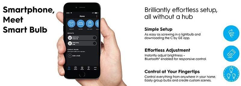 Умная лампа General Electric C-Sleep Е27 (White) купить в интернет-магазине icover