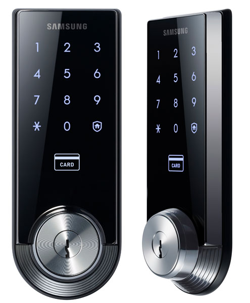 Электронный дверной замок Samsung SHS-3320 XMK/EN (Black) купить в интернет-магазине icover