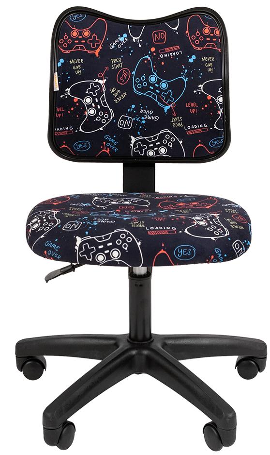 Компьютерное кресло Chairman Kids 102 (Black/Game) купить в интернет-магазине icover