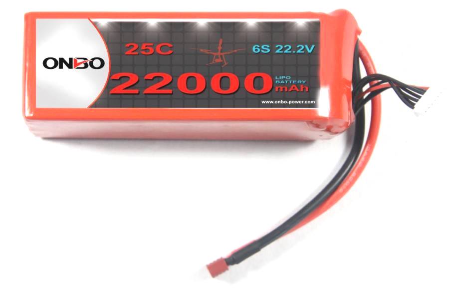 ONBO 22000mAh 6S 25C Lipo Pack - батарея для DJI S1000/S1000+ купить в интернет-магазине icover