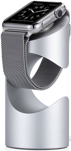 Док-станция Just Mobile TimeStand для Apple Watch (Silver) купить в интернет-магазине icover