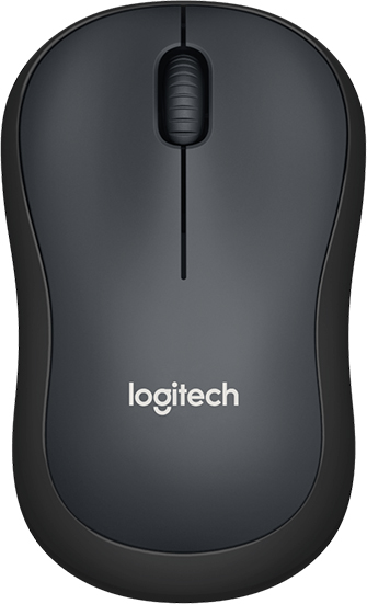 Беспроводная мышь Logitech M220 Silent (Charcoal) купить в интернет-магазине icover