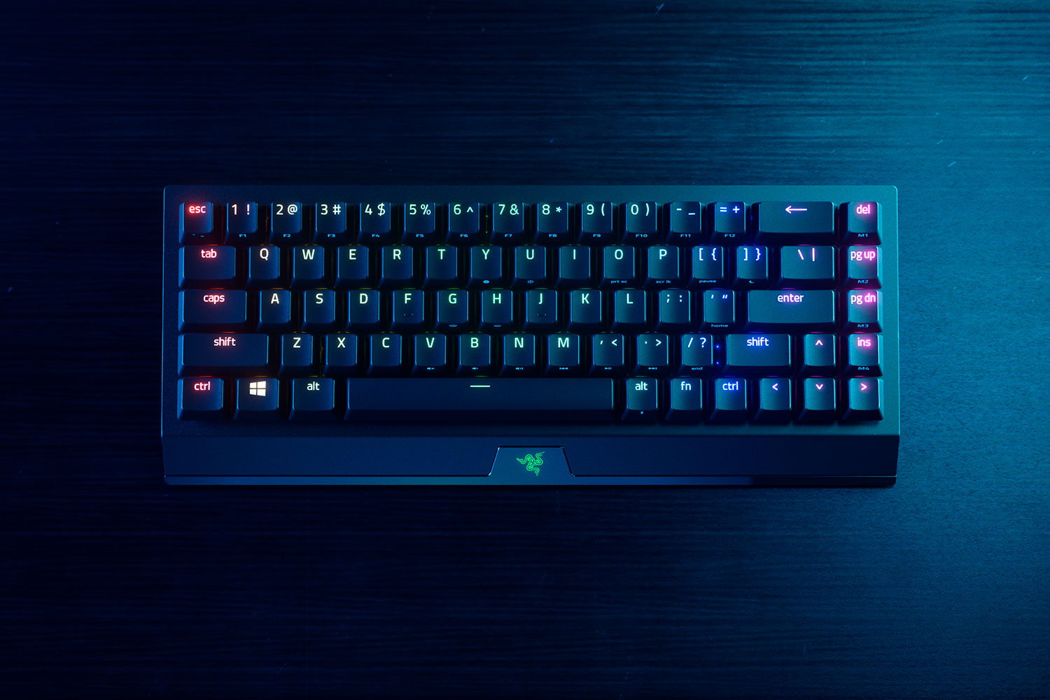 Игровая клавиатура Razer BlackWidow V3 Mini HyperSpeed Green Switch Russian Layout (RZ03-03891600-R3R1) купить в интернет-магазине icover
