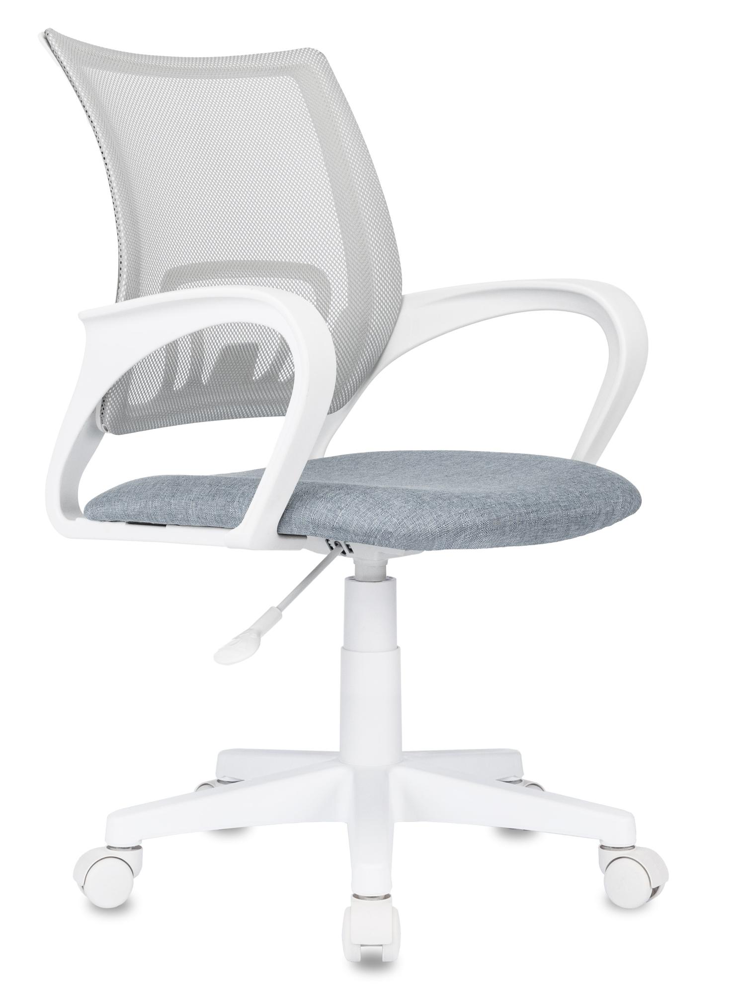 Кресло офисное Domfy DK X-ROOM сетка/ткань/пластик (White/Light Grey)  купить в интернет-магазине icover