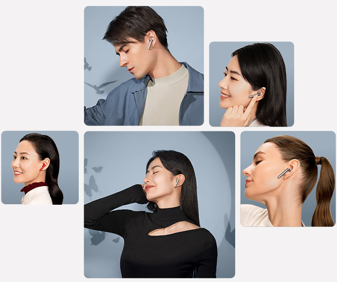 Беспроводные наушники Huawei Freebuds 4 (Ceramic White) купить в интернет-магазине icover