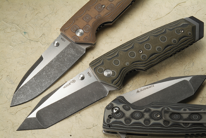 Hogue Elishewitz EX-02 Spear Point Flipper 3.75" (HG/34218TF) - складной нож (Black/Green) купить в интернет-магазине icover