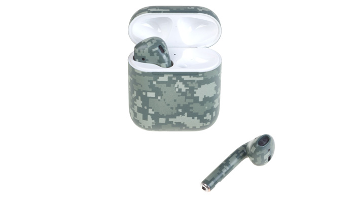 Беспроводные наушники Apple AirPods Color (Camo Pixel) купить в интернет-магазине icover