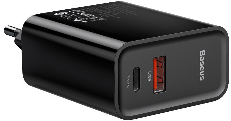 Сетевое зарядное устройство Baseus Speed PPS Quick Charger Type C CCFS-C01 (Black) купить в интернет-магазине icover