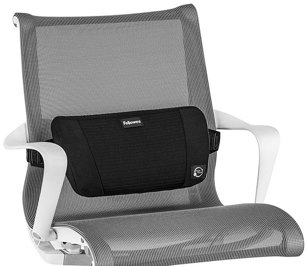 Поддерживающая подушка для спины Fellowes PlushTouch (FS-80265) купить в интернет-магазине icover