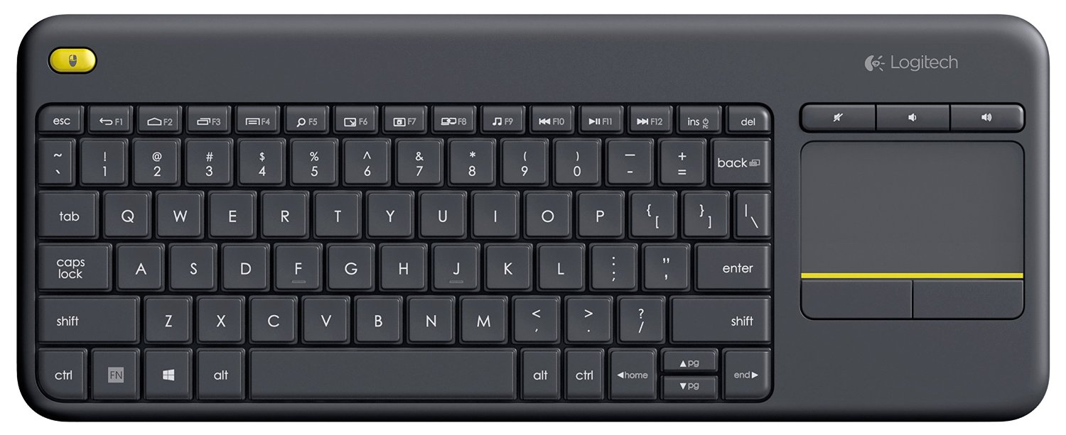 

Беспроводная клавиатура Logitech Wireless Touch Keyboard K400 Plus 920-007147 (Dark)