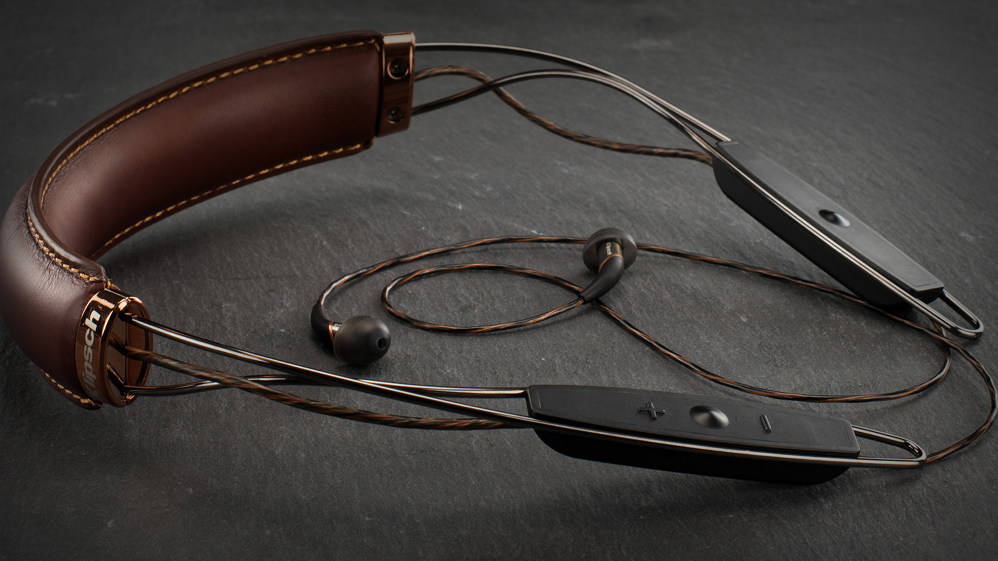 Klipsch X12 Neckband - беспроводная гарнитура (Brown) купить в интернет-магазине icover