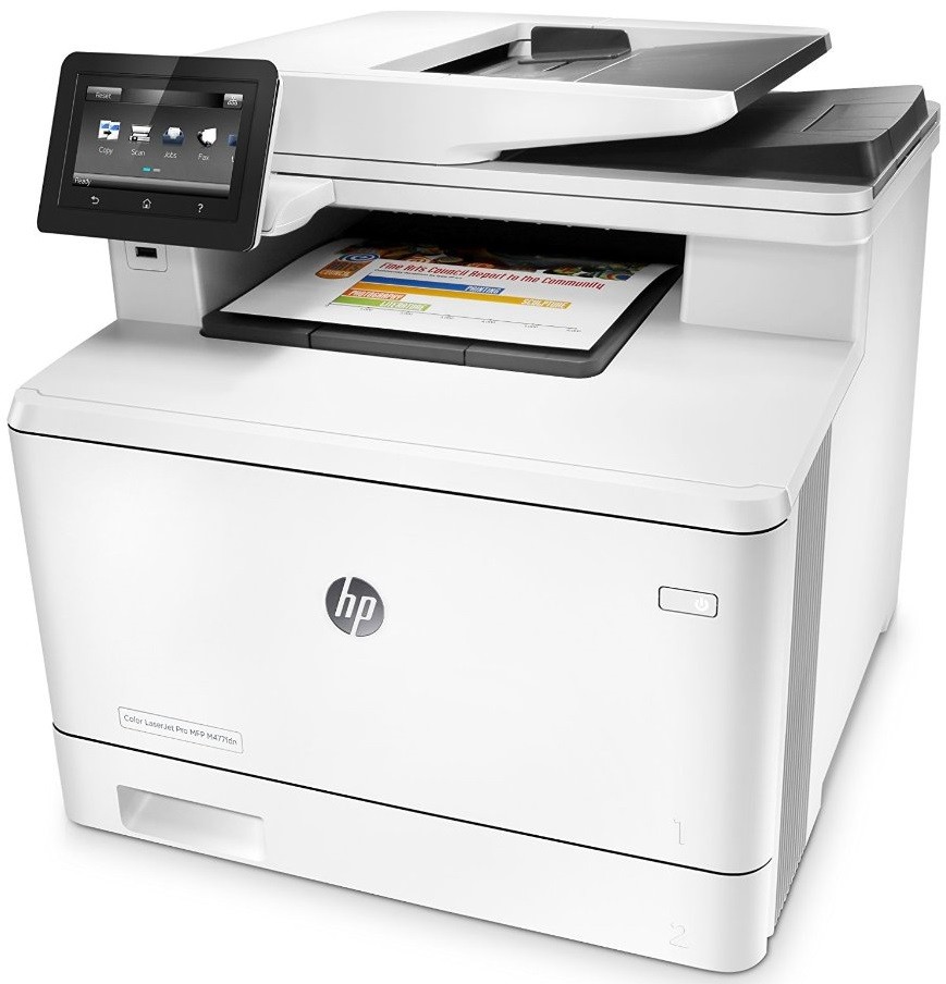 Цветное лазерное МФУ HP Color LaserJet Pro M477fdn CF378A (White) купить в интернет-магазине icover