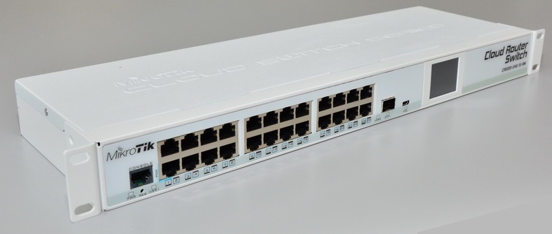 Коммутатор MikroTik Cloud Router Switch (CRS125-24G-1S-RM)  купить в интернет-магазине icover