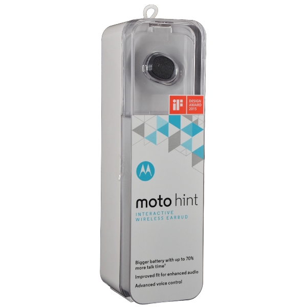 Bluetooth-моногарнитура Motorola HINT+ (Black) купить в интернет-магазине icover